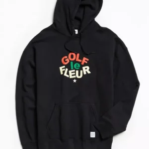 Golf le Fleur Black T-Shirt