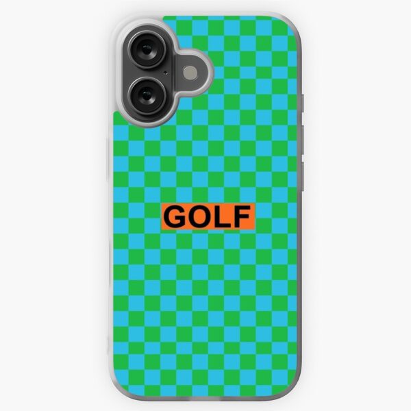 Golf Wang Green Checkered Pattern iPhone Case for Sale